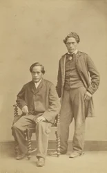 Raihana Tukarawa et Paratene te Manu, vers 1863